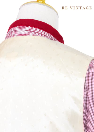 『歐洲寶物』異國風情小花園西裝背心13