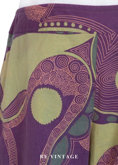 迷幻綠洲花紋流動美褲（26"）6