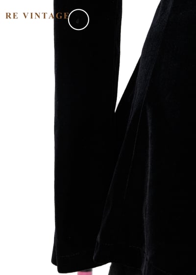 夜祭聖紋黑絨長版上衣15