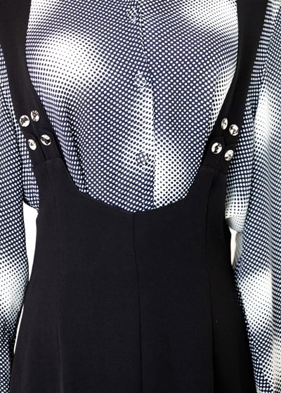 雪紡輕薄美人魚吊帶洋裝7