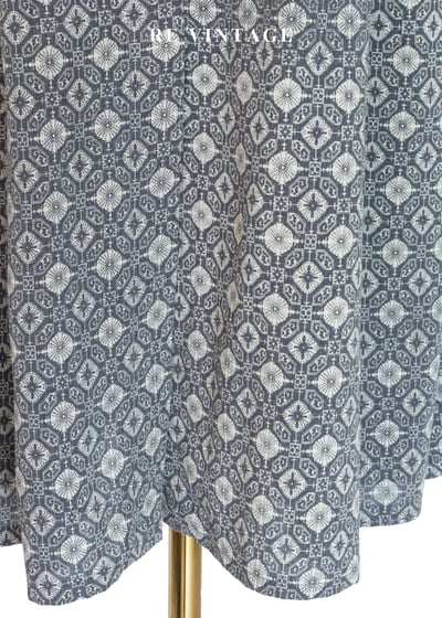 Light Gray 幾何塔羅傘狀長裙（25"）9