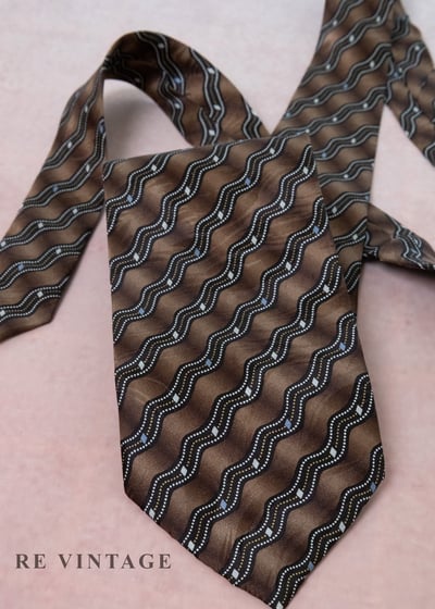 焦糖巧克力海浪領帶9