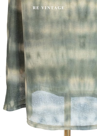 早晨日出森林紮染細肩帶洋裝11