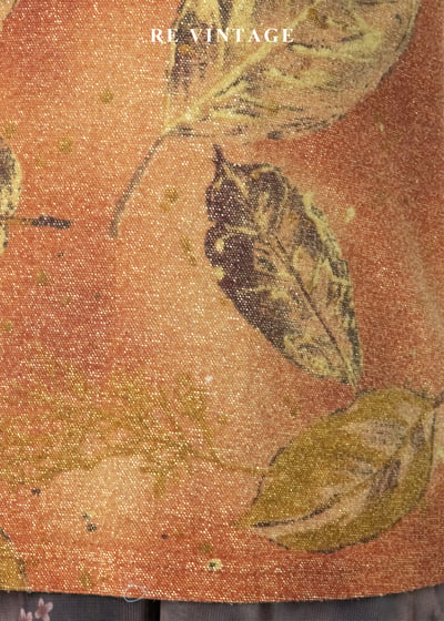 暮秋的最後一場雨 - 落葉金絲閃亮上衣6