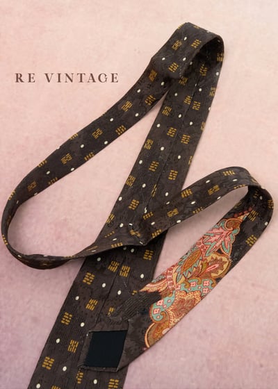 焦糖變形蟲方格點點領帶6