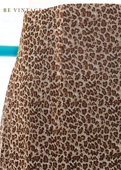 Roar 小豹紋網紗長裙（25-28"）7