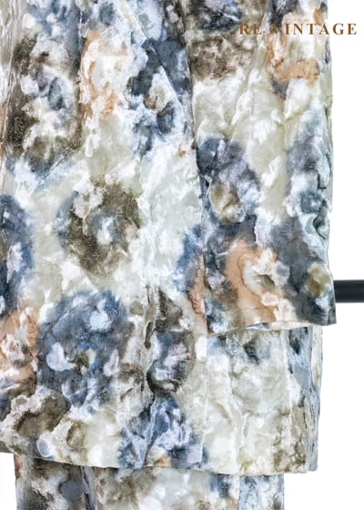 套裝上衣 - 礦石橫切面燒絨絨布上衣10