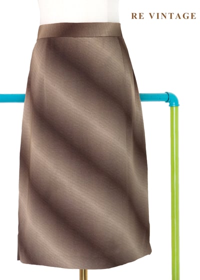 可可斜紋漸層美裙 (28-30")1