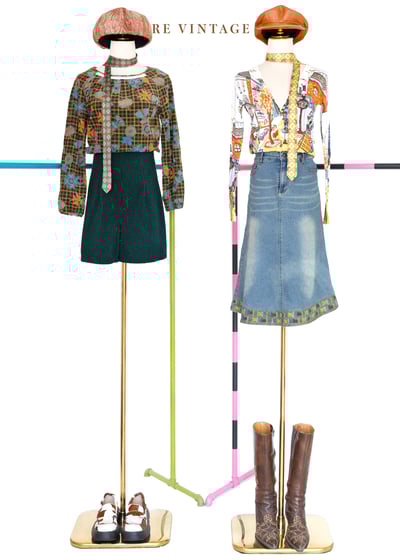 國王皇冠深綠色燈芯絨上衣2