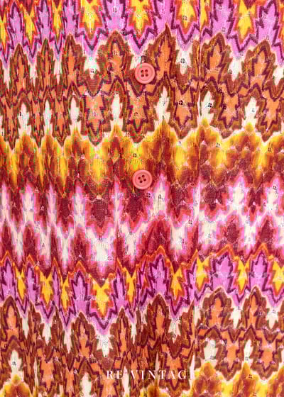 Summer in Paris 粉橘色織品長洋裝5