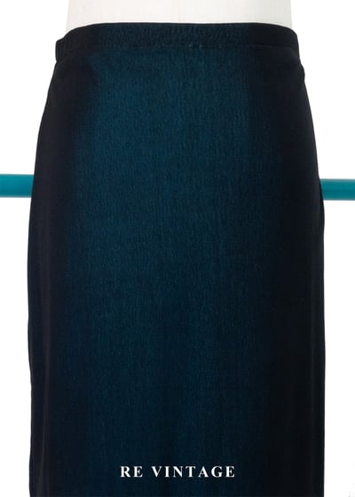 極夜流光深海礦物藍長裙（26-30"）3