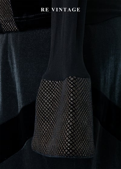 夜光弧線拼接電流黑系上衣9