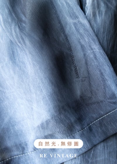 深海人魚系 - 水光壓紋雪紡高腰短褲（26"）12