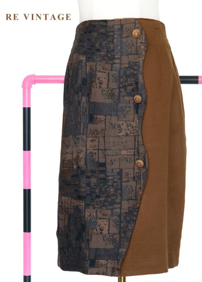 沙丘廢土拼接及膝裙（25-28"）1