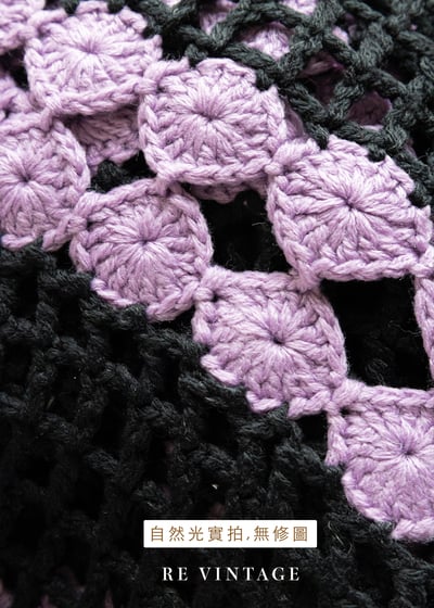 Bellflower 雙色針織斗篷12