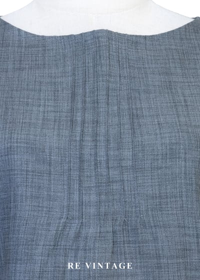 質感單品 - 陰天塞納河畔的摩登壓褶背心7