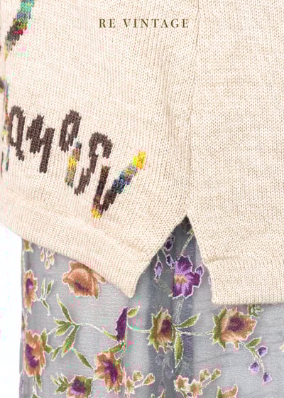 Artsy Rose 奶茶色毛料針織背心12