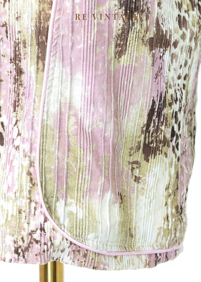 套裝短裙 - 日落柔粉豹影短裙（26-27"）5