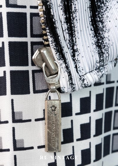 韓國製- 花印墨影翻湧褶紋外套9