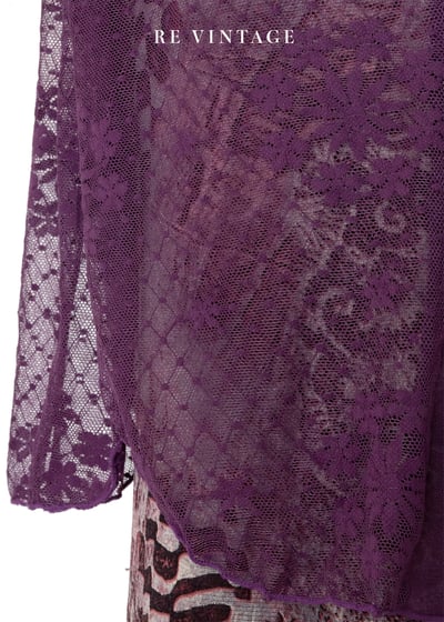 紫夜玫瑰透膚蕾絲背心10