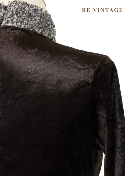 光束黑夜絨布上衣9