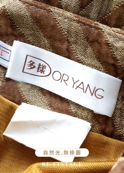 線條琥珀色蕾絲柔軟邊界美裙（27"）12