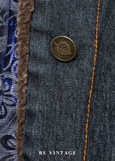 靈魂藍調深棕毛領牛仔外套14