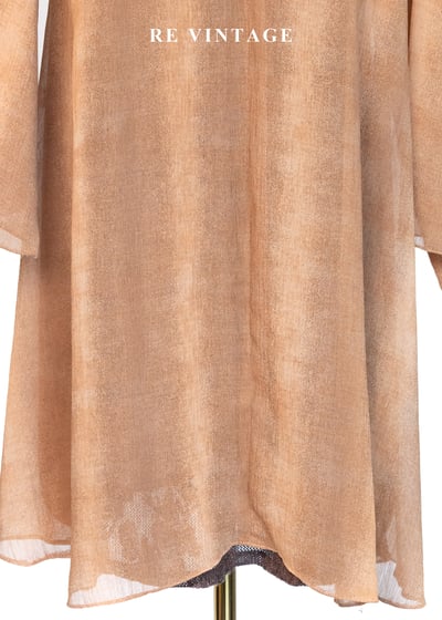 大地迴聲渲染不規則洋裝7