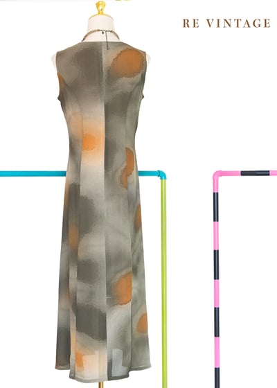 慕雲燒落日餘暉長洋裝11