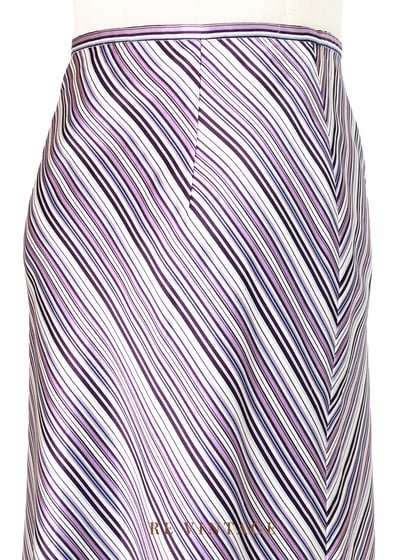 氣質單品 - 葡萄色斜紋緞面及膝裙（26"）6