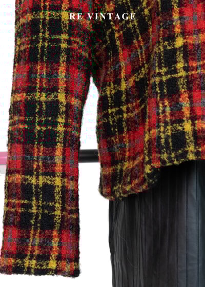 日本製 - 巴黎秋天明亮格紋西裝外套6