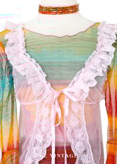 粉紅光的美夢蕾絲背心3