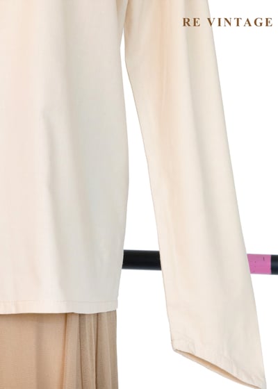 奶油褶影古典少女上衣8