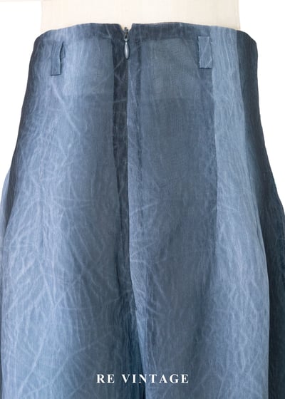 深海人魚系 - 水光壓紋雪紡高腰短褲（26"）10