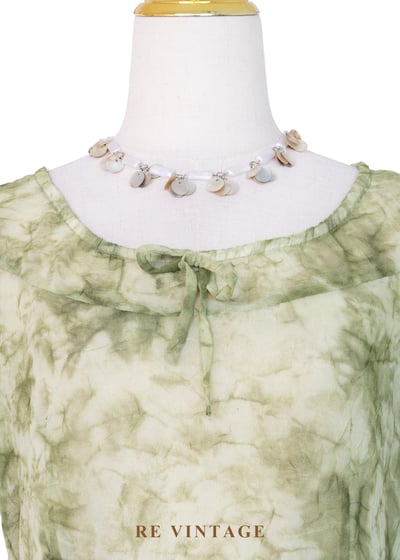 迷霧雲染紋路雪紡背心3