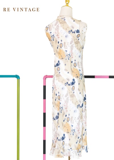 Irish Cream 小花變形蟲漂亮洋裝10