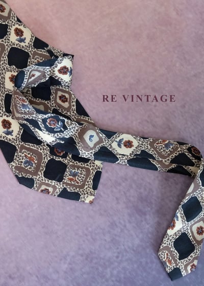 午夜花磚舊時光領帶6