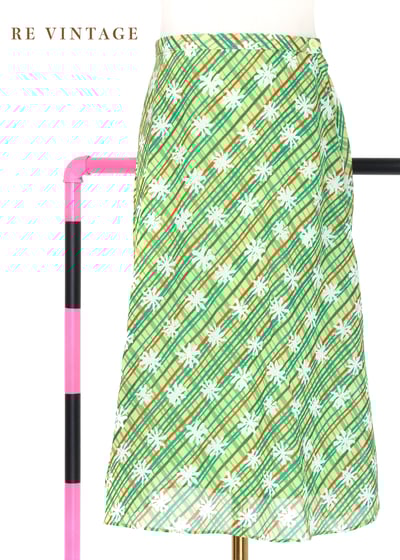 白花斜陽繽紛光影美裙（25"）1