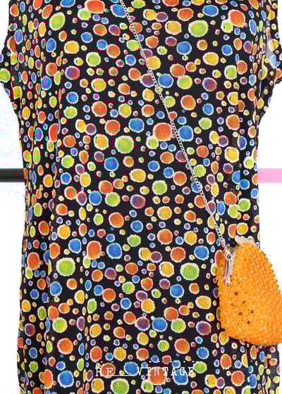 彩虹雨滴輕薄洋裝9