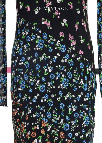 Bloom in Haze 色彩斑斕碎花洋裝7