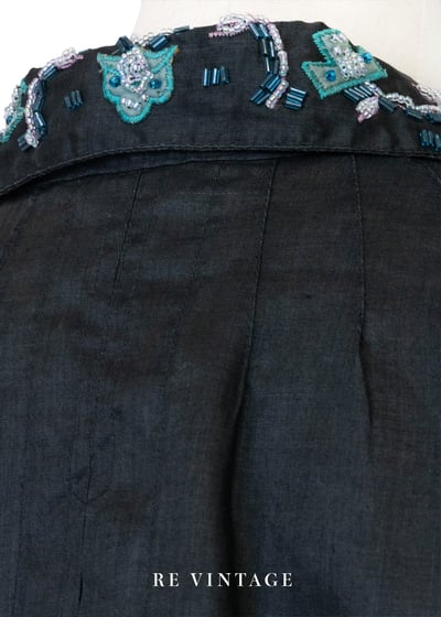 夜幕蝶園質感襯衫15