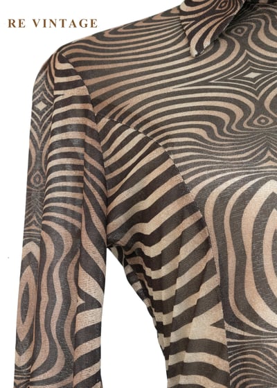 視覺迷走的條紋詩透膚上衣4