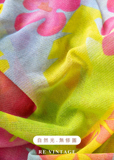 熱帶的花朵拼盤上衣11