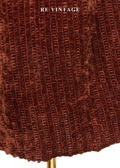 琥珀流光紋理絨布長洋裝12