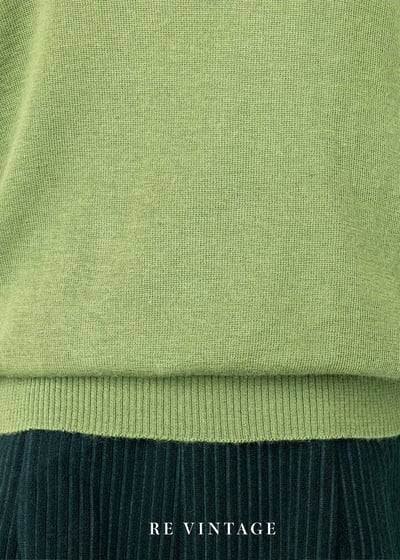 青青草綠色針織毛衣4