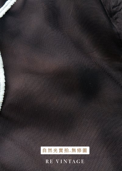 白花香氣咖啡棕網紗迷你洋裝19