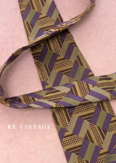 爵士節奏編織謎語領帶6