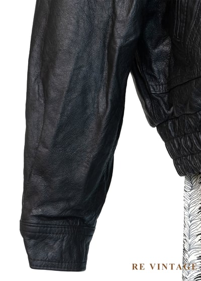 質感單品 - 牛皮夜行者皮革外套18