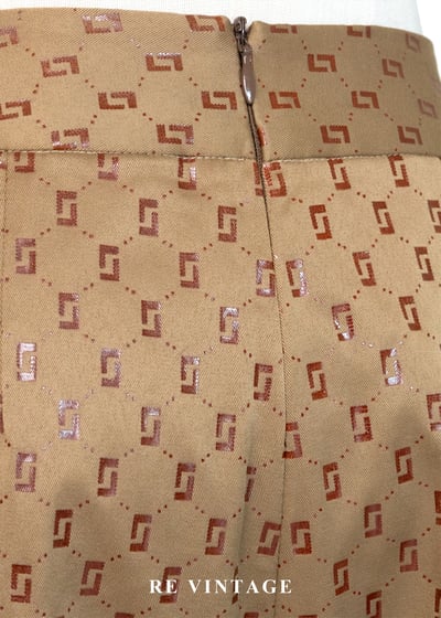 焦糖幾何學圖騰長褲（26"）10