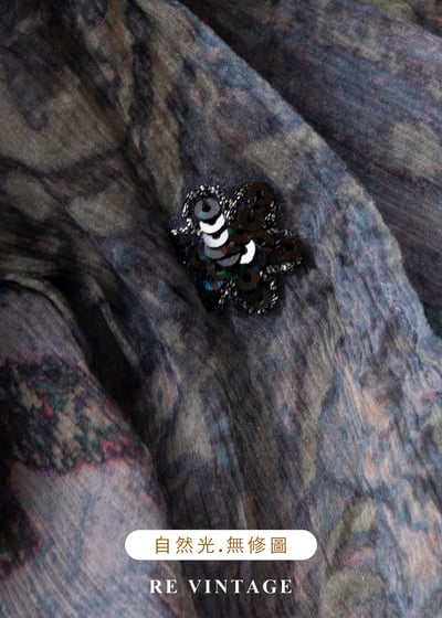 月光標本神秘黑花美裙（27"）13